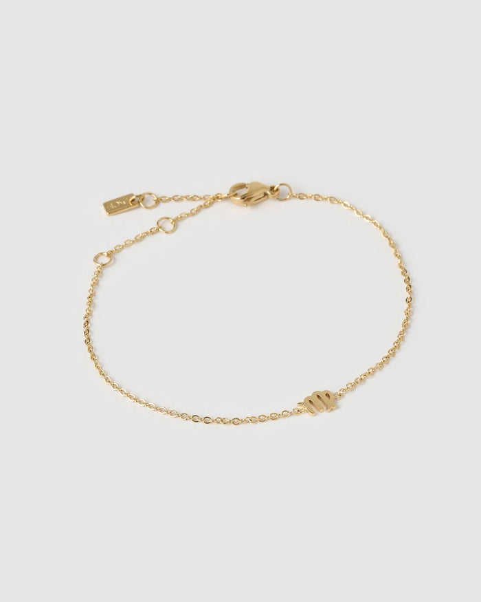 Mini Zodiac Gold Bracelet