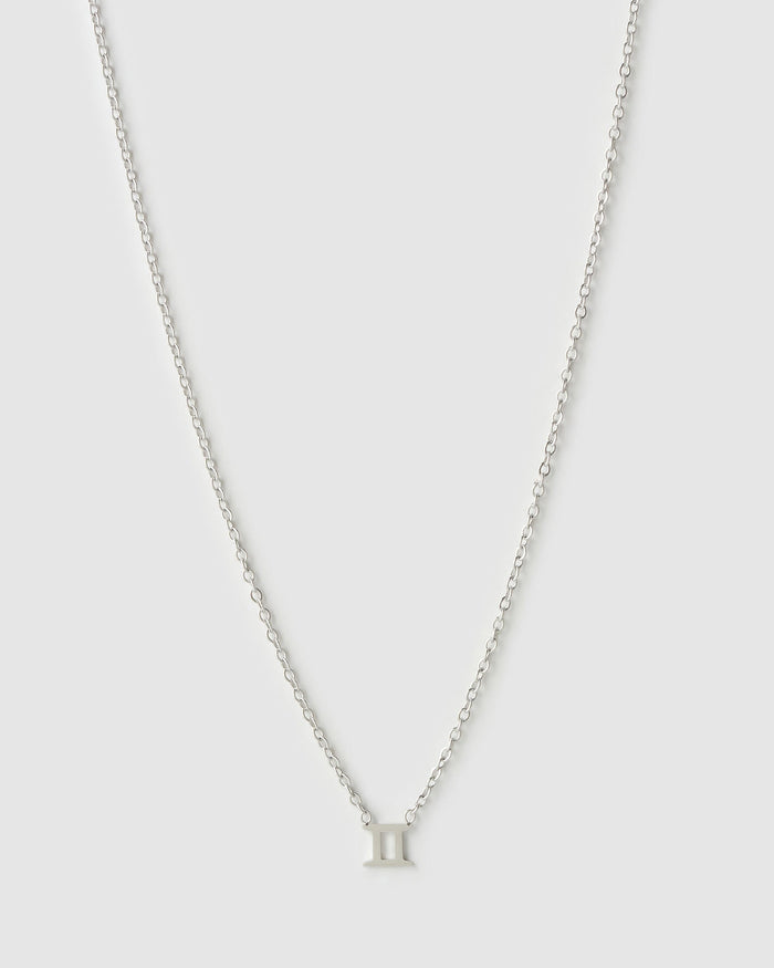 Mini Zodiac Silver Necklace