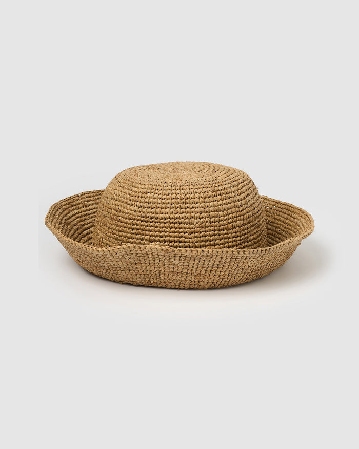 Mirabel Bucket Hat - Dark Natural