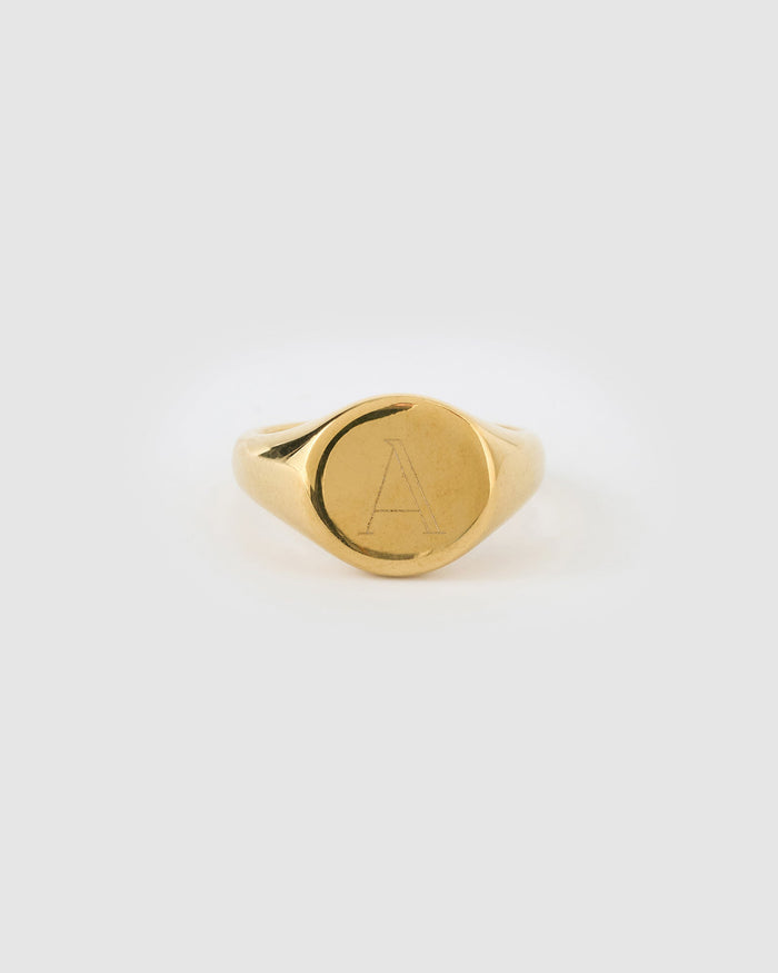 Miro Gold Signet Ring