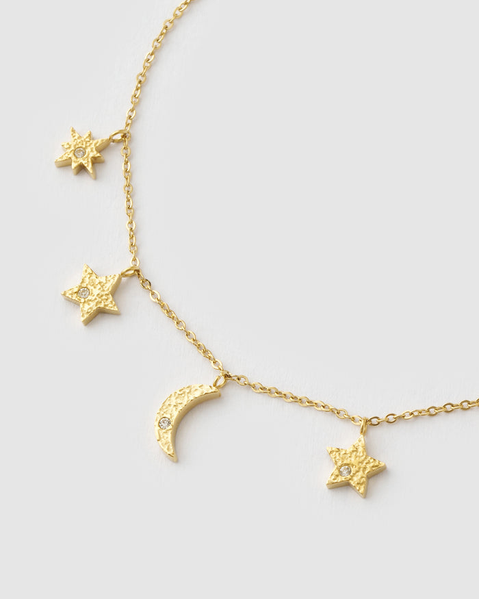 Moondust Gold Charm Bracelet