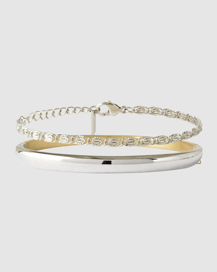 Mystical Bracelet Stack - Silver