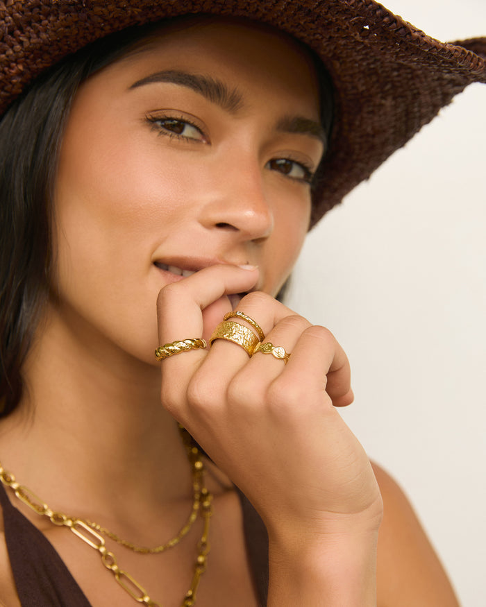 Nahla Gold Ring