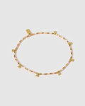 Natalia Gold Anklet - Peony