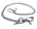 NC18-16 Splicer Chrome Wallet Chain 16"