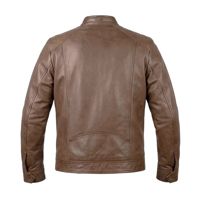 Nevada - Men's Premium Leather Motorcycle Jacket