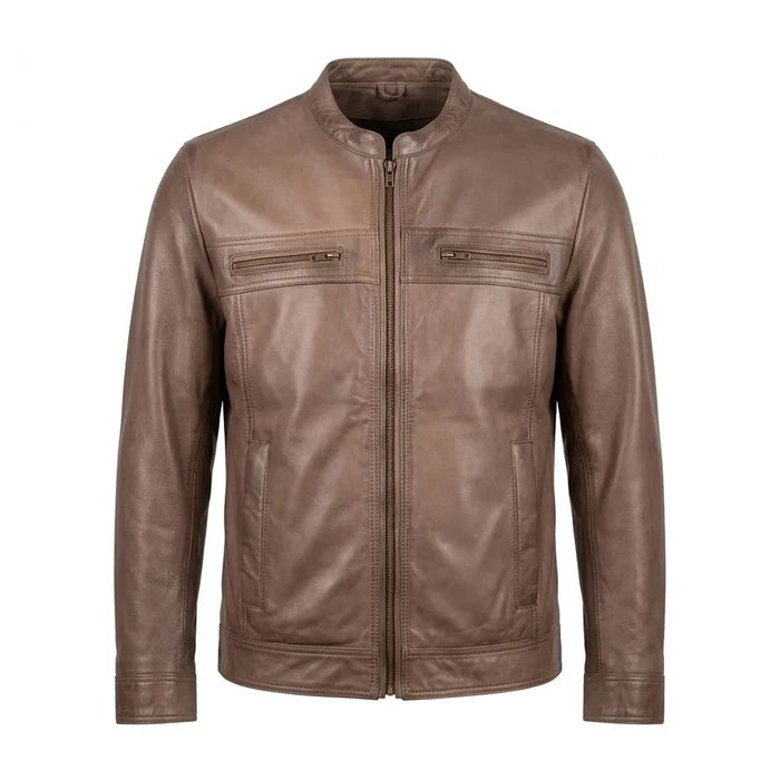Nevada - Men's Premium Leather Motorcycle Jacket