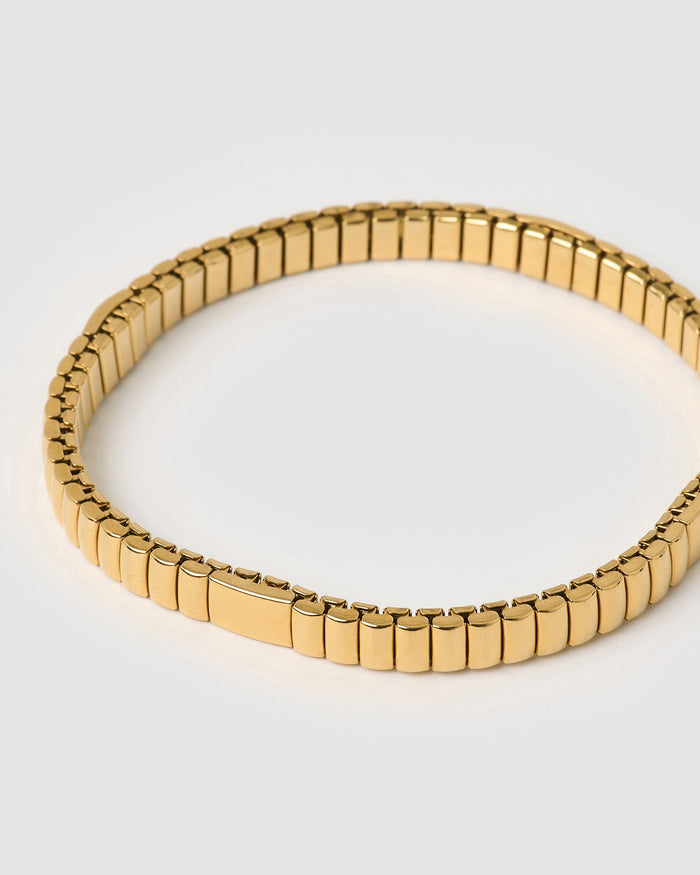 Onyx Bracelet - Gold