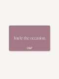 Olive & Piper E-Gift Card