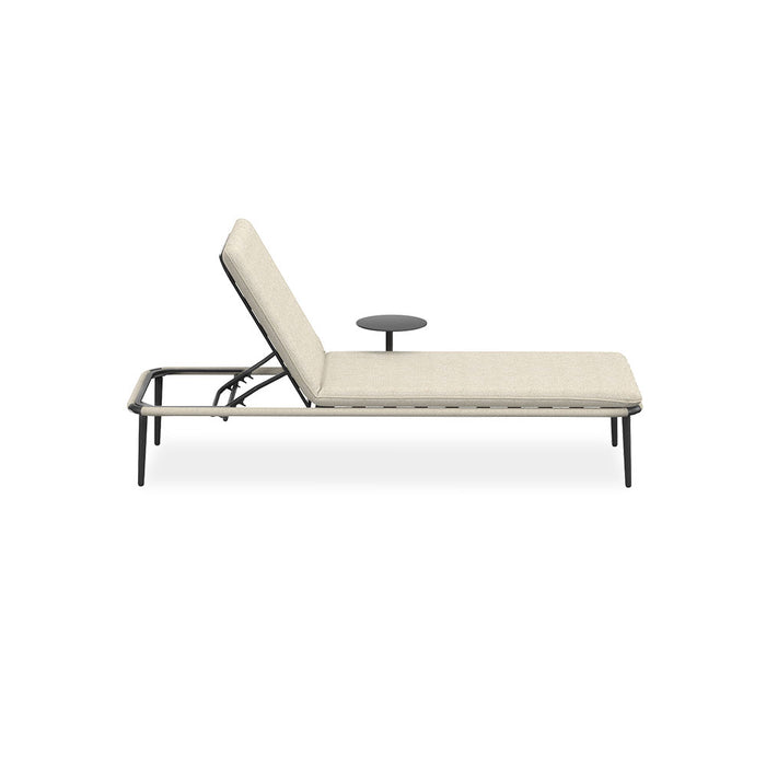 Outdoor Chaise Lounge Chair with Cushion