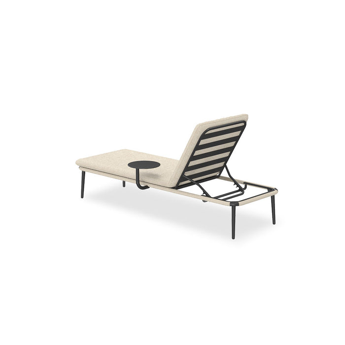 Outdoor Chaise Lounge Chair with Cushion