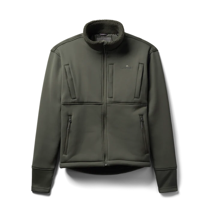 Over/Under Jacket in Cypress, flat lay #cypress