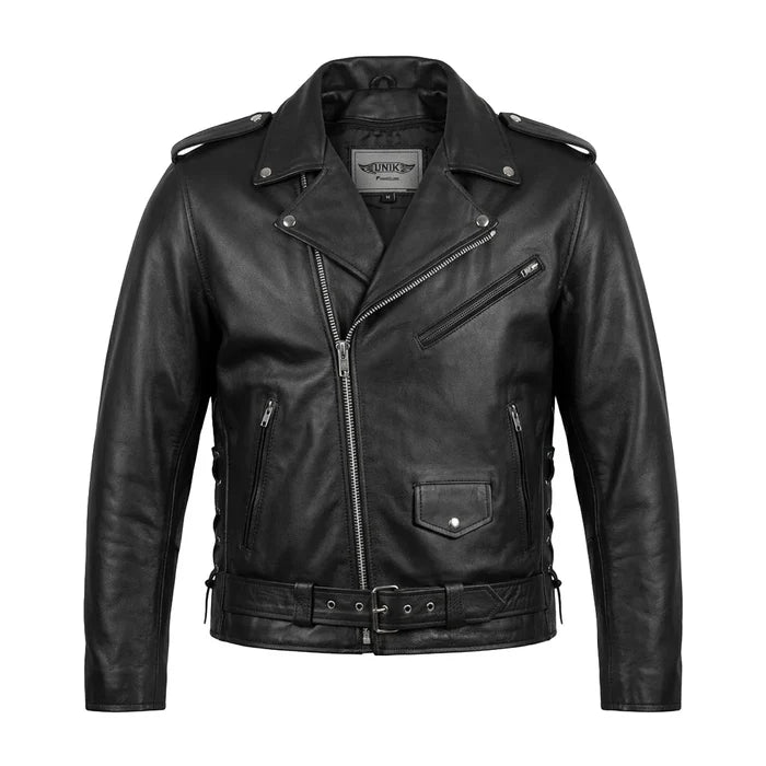 Ozzy - Men's Motorcycle Leather Jacket