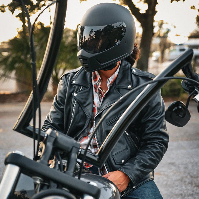 Ozzy - Men's Motorcycle Leather Jacket