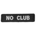 P2538 No Club Patch for Bikers