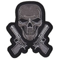 P496 Guns and Skull Chrome Patch