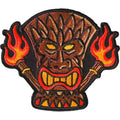 P678 Tiki Totem Iron on Patch