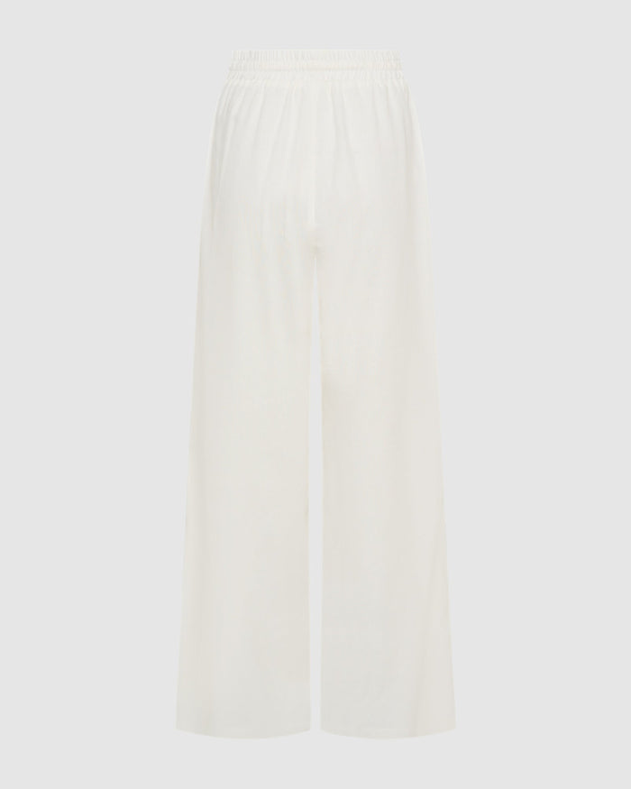 Palazzo Pants - White