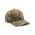 Patch Logo Cotton Camo Cap in Mossy Oak Original Shadow Grass, front view #mossy_oak_original_shadow_grass