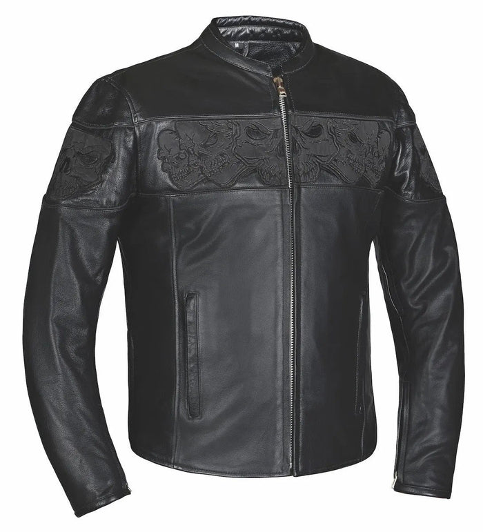 Phantom - Men's Premium Leather motorcycle Jacket