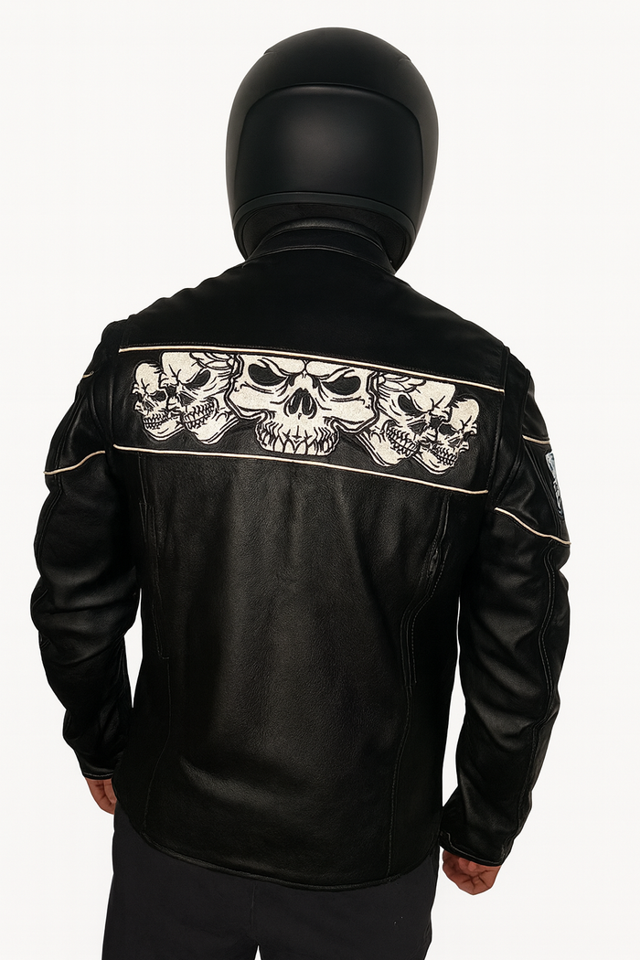Phantom - Men's Premium Leather motorcycle Jacket