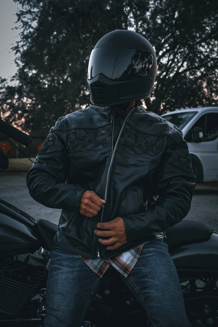 Phantom - Men's Premium Leather motorcycle Jacket