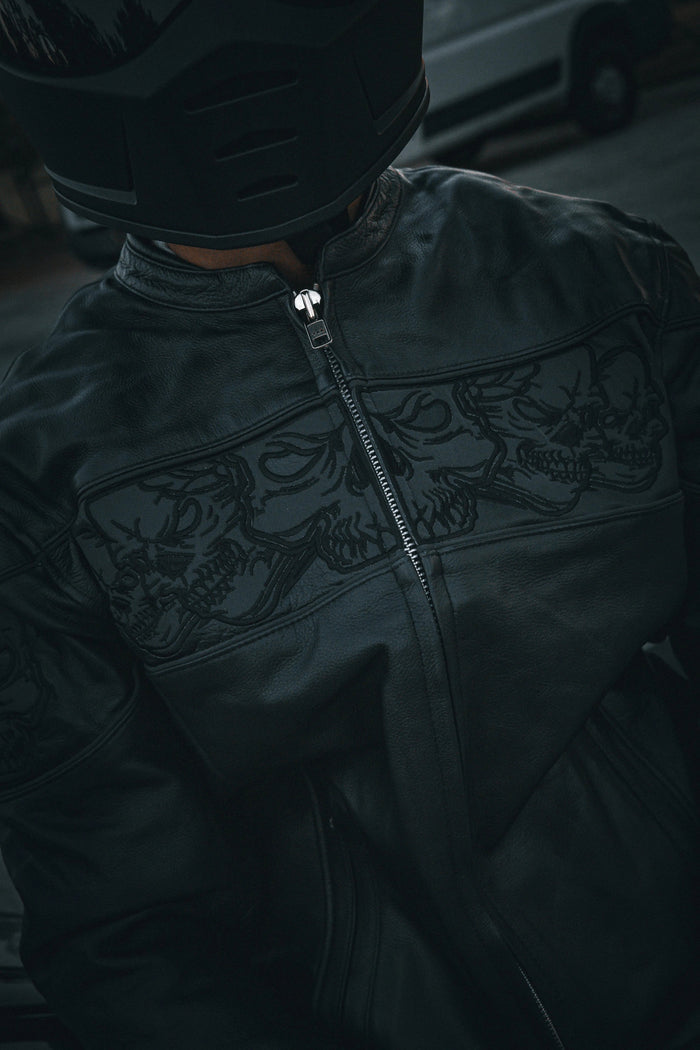 Phantom - Men's Premium Leather motorcycle Jacket