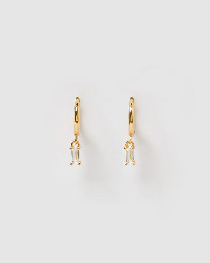 Pip Gold Charm Earrings