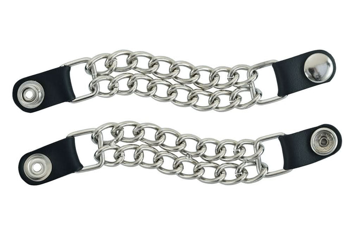 PKV1S Vest Extender - Plain Silver Snap