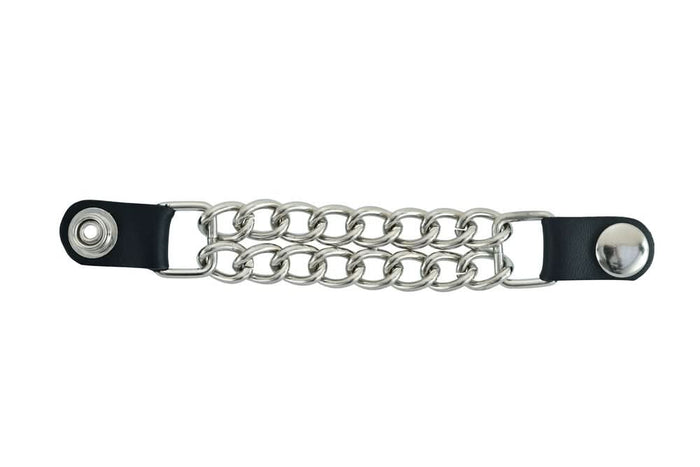 PKV1S Vest Extender - Plain Silver Snap