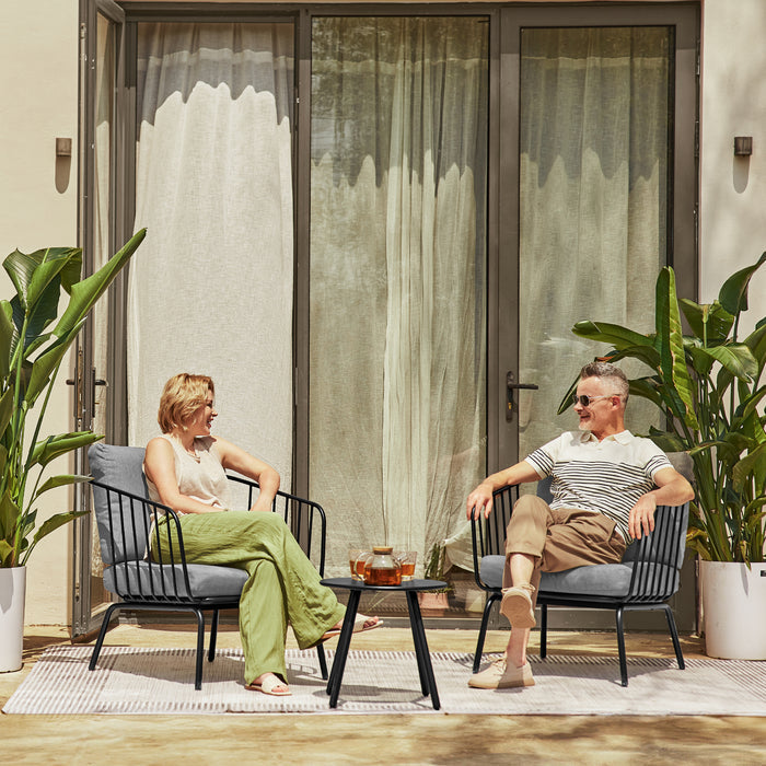 Plaza 3-Piece Outdoor Patio Bistro Set