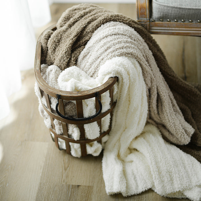 Driftwood Plush Blanket #color_driftwood