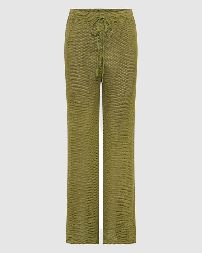 Positano Pants - Pistachio