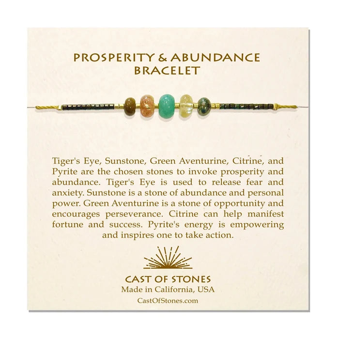 Prosperity & Abundance Bracelet