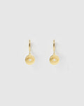 Protective Eye Gold Hoop Huggies