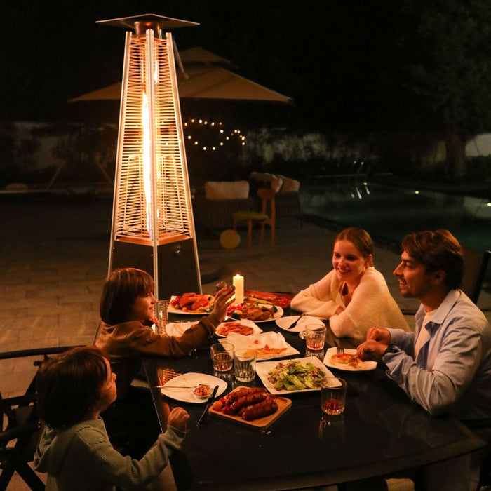 PYROL 48,000 BTU Pyramid Propane Patio Heater