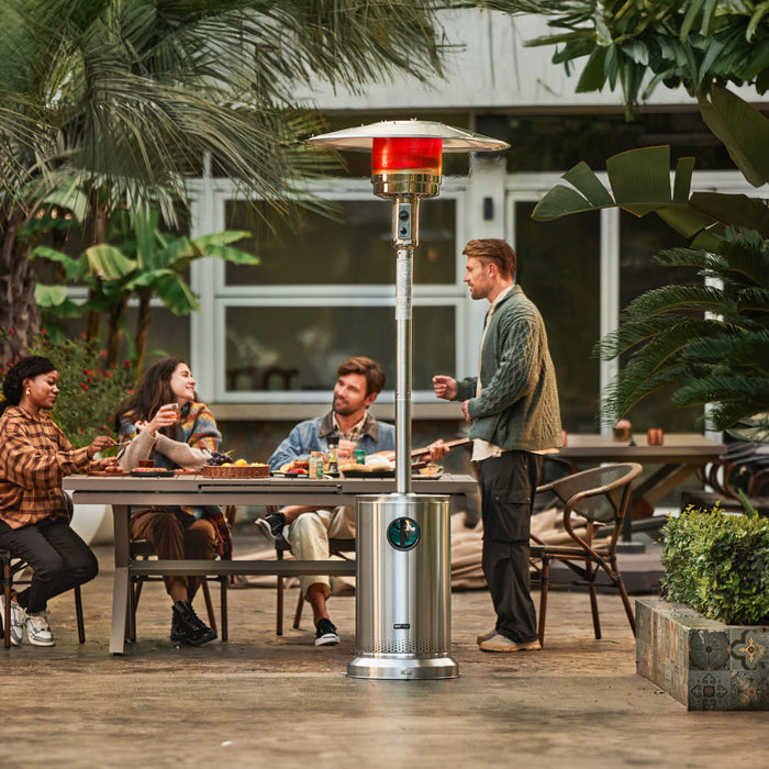 RADIATE 50,000 BTU Propane Patio Heater with Round Table