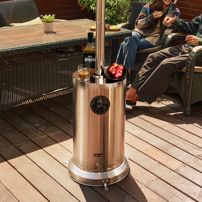 RADIATE 50,000 BTU Propane Patio Heater with Round Table