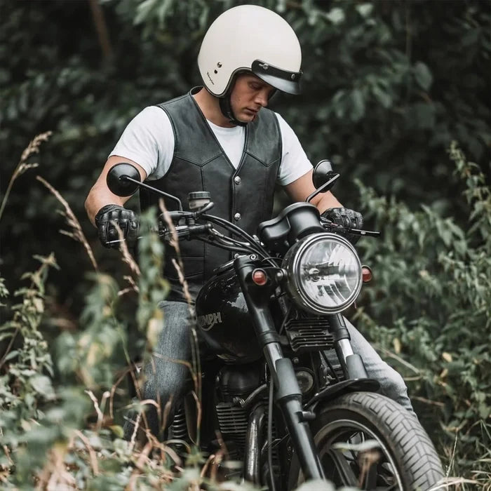 Rancher - Men's Ultra Leather Motorcycle Vest