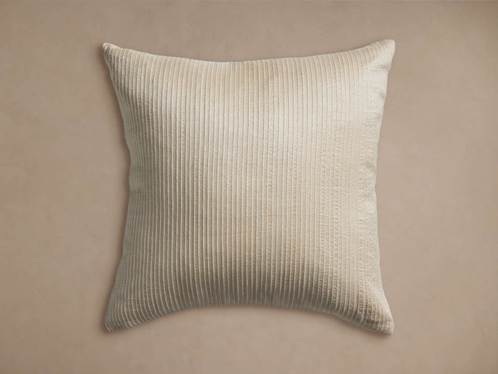 Raw Silk Rib Cashmere 20X20 Down Pillow Kit (1 of 2)