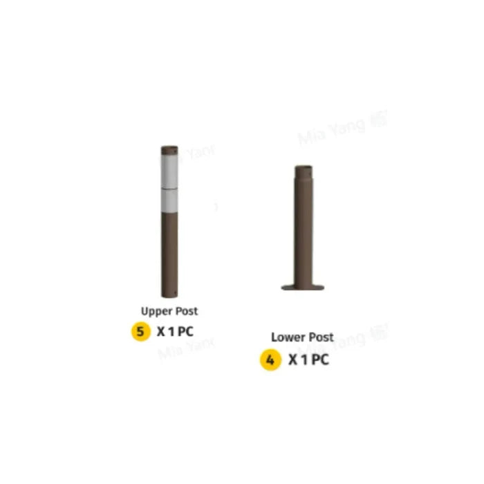Torch Gas Heater 50k Brown Posts