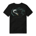 Retrieve Tee S/S in Black, back view #black