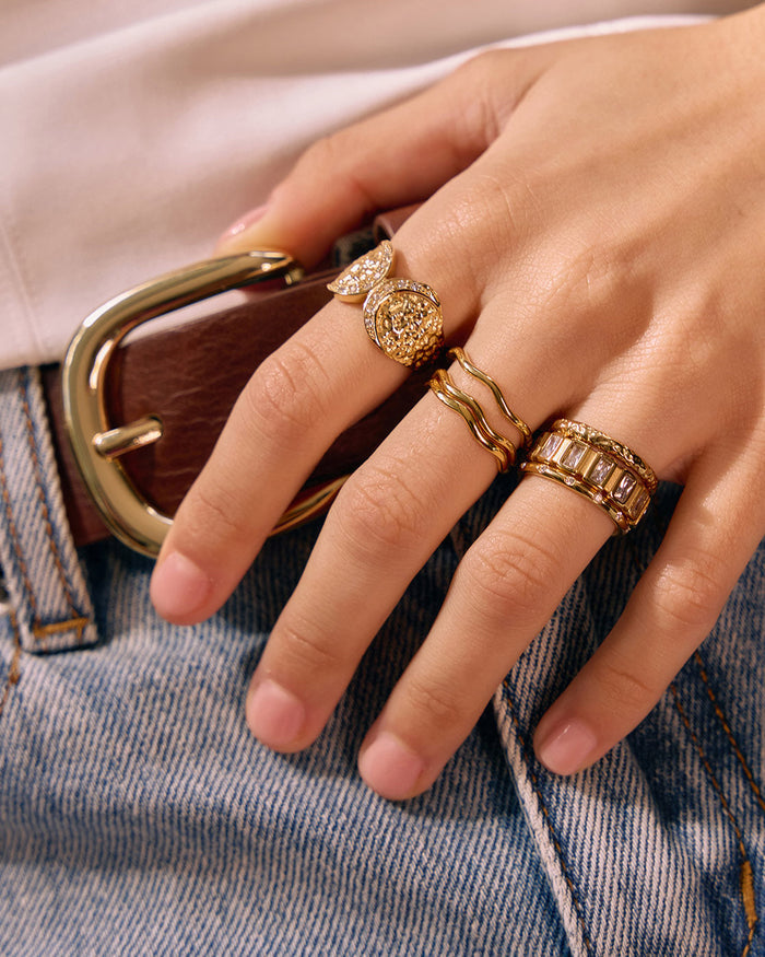 Rocco Double Ring Stack