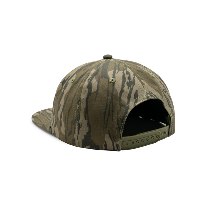 Rope Patch Cap in Mossy Oak Original Bottomland, back view #mossy_oak_original_bottomland