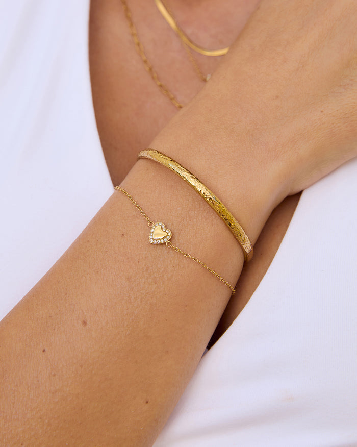 Rosie Heart Bracelet