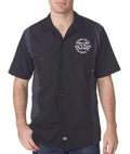 Route 32 Two Tone Dickies Work Shirt Black/Grey