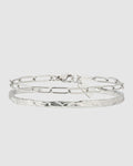 Salvador Bracelet Stack - Silver
