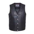 Santa Fe - Men's Premium Leather Motorcycle Vest