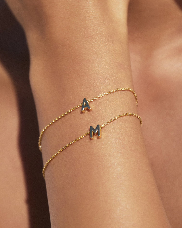 Say My Name Bracelet - Gold
