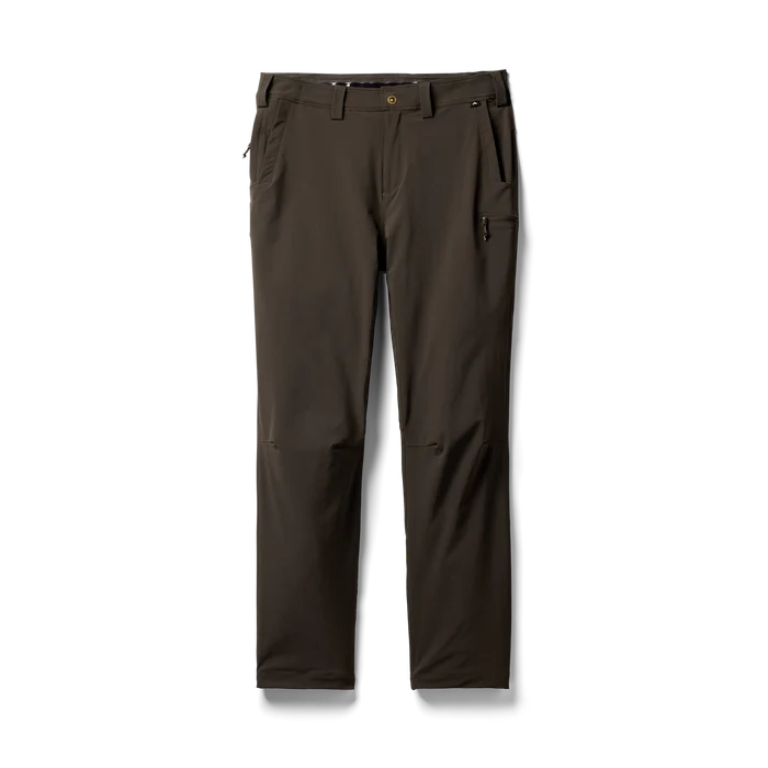 Laydown view of Scout Pant in mud. #mud